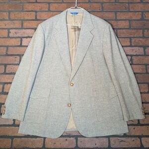 Pendleton Vintage Men's 48L Wool Western Double Button Blazer Suit Coat USA